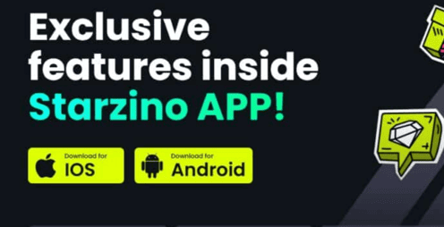 Mobiele app van Starzino Casino
